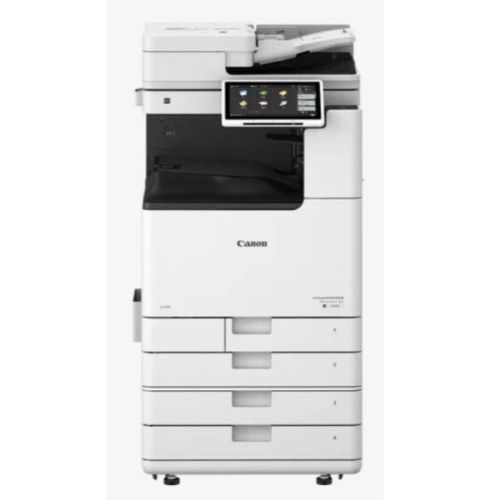 CANON BUSINESS IMAGERUNNER ADVANCE DX 4925I MFP 25PPM - SSD 256GB - 2 CASSETTI CARTA DA 550 FG - FRONTE/RETRO - PCL5E/6, UFRII - USB 2.0 E 3.0 - ETHERNET 10BASE-T/100BASE-TX/1000BASE-T - WIFI. NO TONER INIZIALE